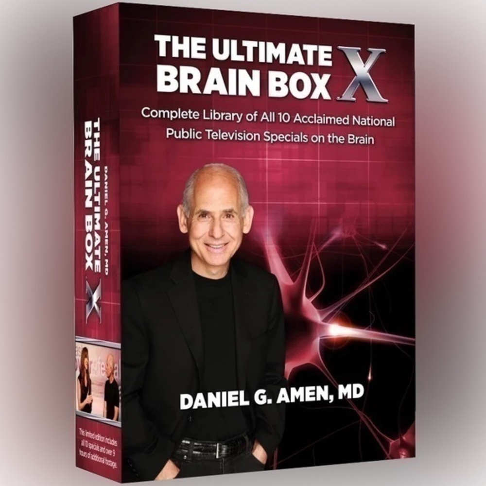 The‎ Ultimate Brain Box X DVD Set by Daniel Amen, MD (NIB)